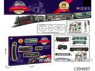 Electric light Music Track Train (battery not included)