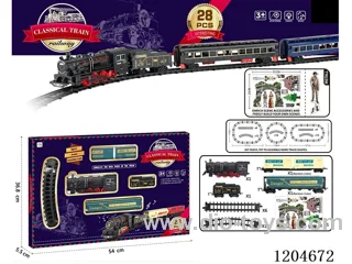 Electric light Music Track Train (battery not included)