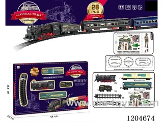 Electric light Music track train (including electricity) Lithium battery with USB cable