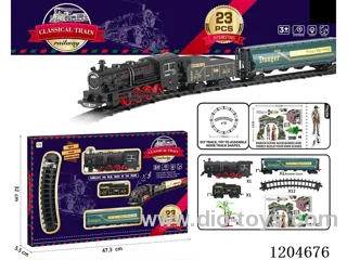 Electric light Music Track Train (battery not included)