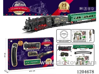 Electric light Music Track Train (battery not included)