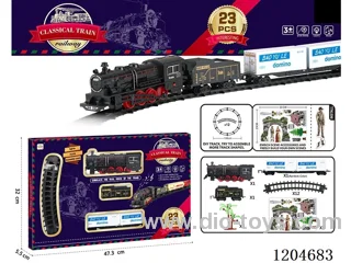 Electric light Music track train (including electricity) Lithium battery with USB cable
