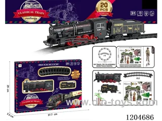 Electric light Music track train (including electricity) Lithium battery with USB cable