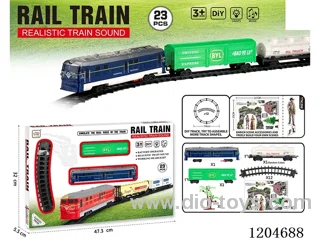 Electric light Music track train (including electricity) Lithium battery with USB cable