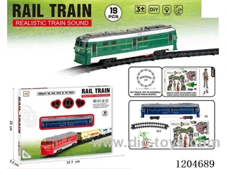 Electric light Music Track Train (battery not included)