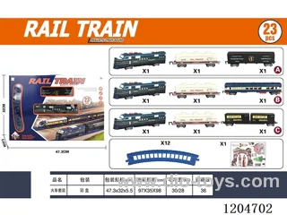 Electric light Music Track Train (battery not included)