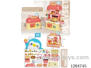 Mini Penguin House burger set