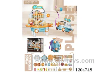 Mini airplane kitchen set