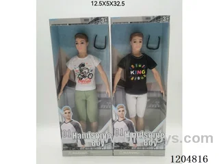 11.5inch Articulated Solid Male Barbie 2 Mixed Packs