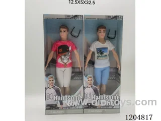 11.5inch Articulated Solid Male Barbie 2 Mixed Packs