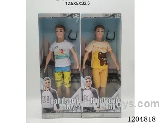 11.5inch Articulated Solid Male Barbie 2 Mixed Packs