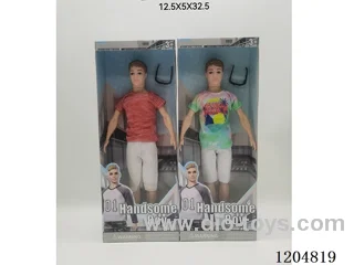 11.5inch Articulated Solid Male Barbie 2 Mixed Packs