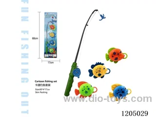 Fishing Set (4 cartoon fish)