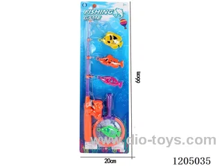 Fishing set (4 double-sided fish/fish catch)