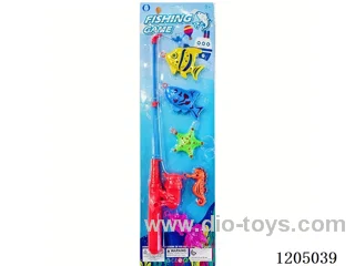 Fishing Set (4 Solid fish + Goldfish)
