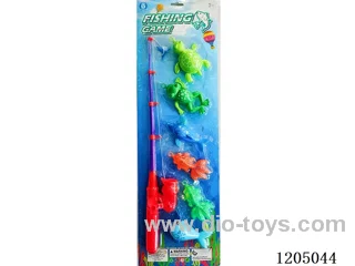 Fishing set (4 swimming fish +2 Goldfish)