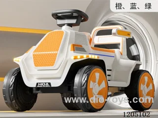 Electric vehicle/6v4 battery, single wheel drive, music lighting