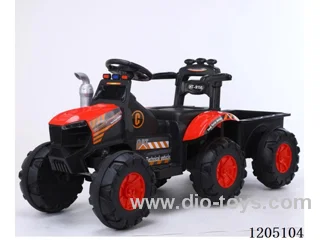 tractor/Early education function. Music stories, children's songs, battery level display. USB port, MP3 port, 6V4.5 battery, 380 motor, single drive
