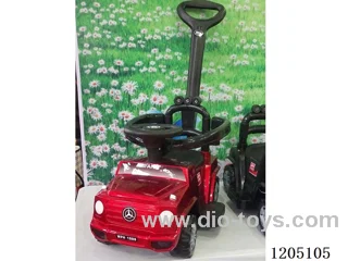 An electric walker/Electric drive, push or slide, with music and light