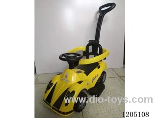 Push a scooter/Slide push handle,，Double steering,，Light music,，With barrier