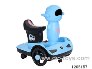 Balance car/6V4.5 battery，380 * 2 motor，Light music