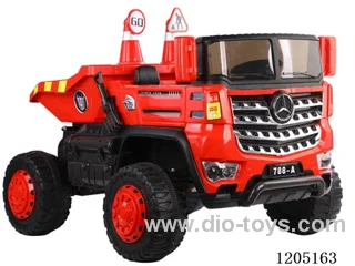 tipper/12V7A large battery, Bluetooth music, early education, English storytelling, USB, MP3. Supports mobile remote control apps. Double door. Electric tipping bucket. Automatic lifting and lowering. Swinging. LED lights. Double seat. 2.4G one-on-one remote control. Wear children's play tools