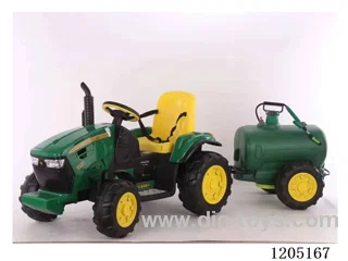 Tractor spray tank truck/Battery 6V7, dual motor (380), early education, with shock absorption
