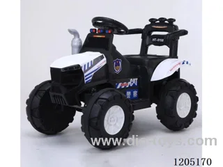 tractor/Early education function. Music stories, children's songs, battery level display. USB port, MP3 port, 6V4.5 battery, 380 motor, single drive