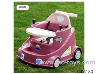 Electric vehicle for kids/Can assist with walking, dining chairs, colorful lighting, with music, early education, children's songs,