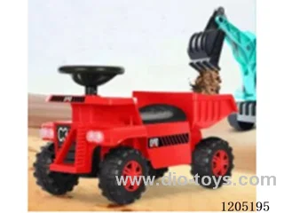 Children's sliding dump car