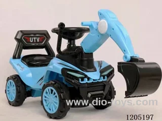 Children's sliding excavator