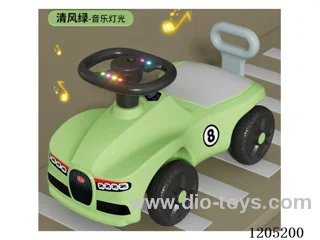Kids' scooter/Music with lighting, tough raw material PP, suitable for babies aged 1-5