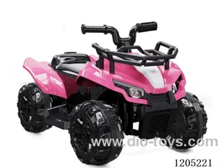 Electric ATV for kids/Single electric single wheel drive, front lighting, with music