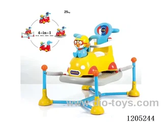 Multi-function spring car/Multifunctional spring car: Function 1: Spring car design, Function 2: Swing car design, Function 3: Sliding mode, Function 4: Walking car mode function. 1 car with 4 features at a beautiful price, all in one
