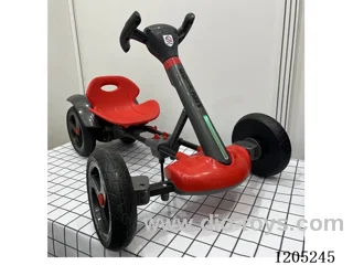 The electric go-kart/One foldable, installation free, early education function, three color ambient light, can move forward and backward