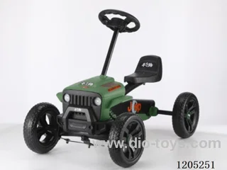 Pedal kart/Adjust the steering wheel up and down, allowing for front and rear seats