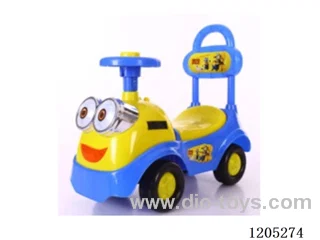 Kids' scooter/Cartoon design, environmental protection material, sliding