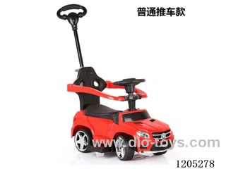 Push a scooter/Environmentally friendly material, can be implemented, can slide, music lights, push handle, guardrail