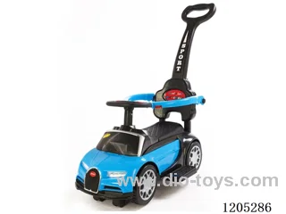 Kids' scooter/Gliding, lighting, guardrail, pushing handle, music
