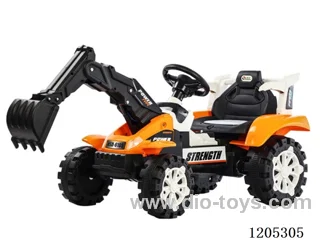 excavator/Electric arm, electric driving, music and lighting, multi-function steering wheel, rear wheel shock absorber, remote control optional