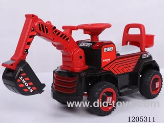 excavator/Simulation arm, simulation steering wheel, colorful headlight, dynamic music, thickened shovel, rear back to improve safety, rear storage bar, thickening wheel anti-skid wear-resistant, environmental protection materials