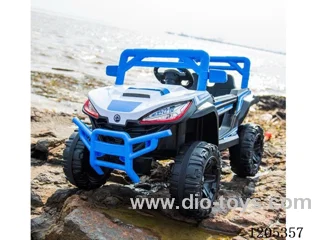 Children's electric car/Dual drive, 12V, 380 drive, one click start, multifunctional steering wheel, 2.4G one-to-one Bluetooth remote control, front and rear swing, early education function, English story, LED headlights, four-wheel safety simulation suspension, slow start, dual door opening