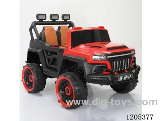 Children's electric car/Battery 12V7AX1, four-wheel drive motor 390x4, early education center console (one click start, music, story, English, USB, battery display), slow start, four-wheel suspension, 2.4G Bluetooth remote control, dual door, one click steering wheel installation, spare tire, mobile