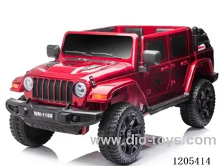 Children's electric car/A pickup truck in a Jeep, single 12v7 battery, 380X4 four-wheel drive, slow start, 2.4G remote control, 3-speed regulation, sway, LED body lights, dynamic music, with stories, early education, ancient poetry, USB port, volume control, rear car body