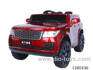 Children's electric car/Four wheel shock absorption, portable handle, slow start, one-on-one 2.4G Bluetooth remote control, 12V dual drive 380 motor, 12v4.5A high level, double door, 3-speed regulation, new silent swing function, equipped with seat belt, body LED lights, dynamic music, with storytel