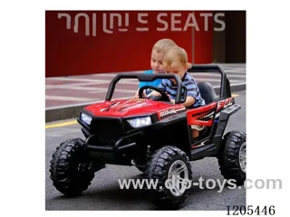 Children's electric car/12V4.5A battery * 1, dual wheel drive, one click start, battery level display, dynamic music, unique arc shaped double door, USB interface, with Bluetooth, high and low speed, joystick forward and backward, mobile app remote control, front and rear sway, four-wheel shock abso