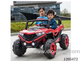 Children's electric car/Functional configuration: 12V10A battery, 390 motor four-wheel drive, dual door, steering wheel one button installation, central control panel USB/MP3 socket one button start, 2.4G one-on-one Bluetooth remote control. 3-speed regulation, slow start, front and rear sway functi