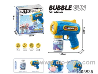 8-hole automatic bubble machine with a bottle of 70ML bubble water
