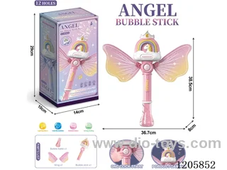 Pony angel bubble wand (with a bottle of 130ML bubble water)