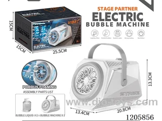 Stage machine automatic bubble (with 2 bottles of 90ml bubble water) AA battery version